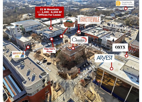 21 W Mountain Street Suite 123B, Fayetteville AR