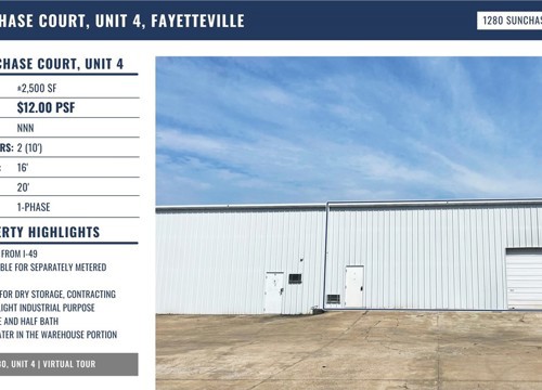 1280 Sunchase Court 4, Fayetteville AR