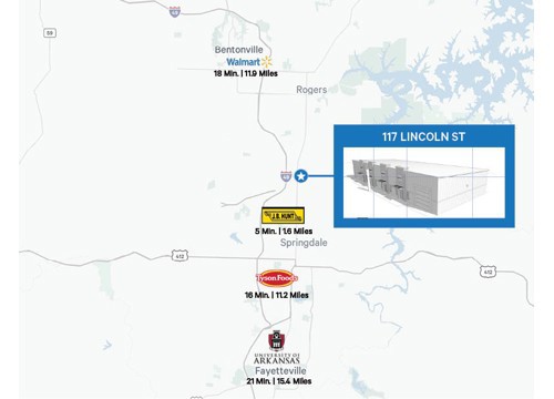 117 Lincoln Street, Lowell AR