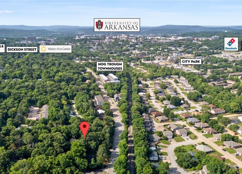 0.74 +/- AC 1624 N Gregg Avenue, Fayetteville AR